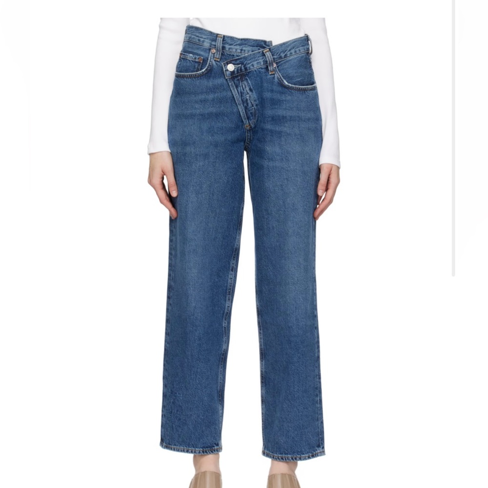 Size 24 Asymmetric Jean from Agolde